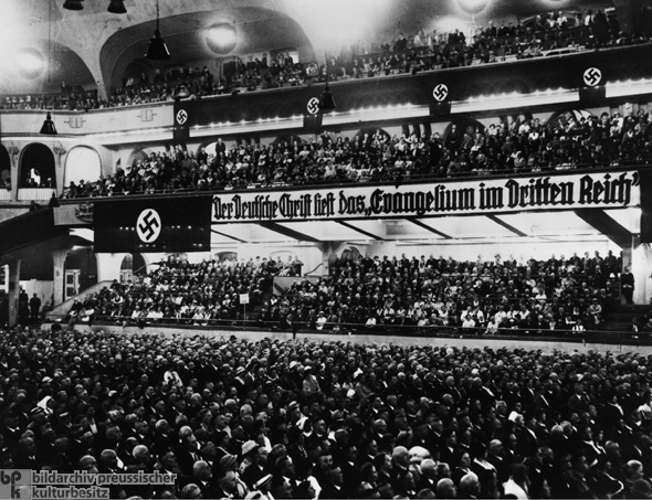 Reichstagung der Deutschen Christen im Berliner Sportpalast (13. November 1933)